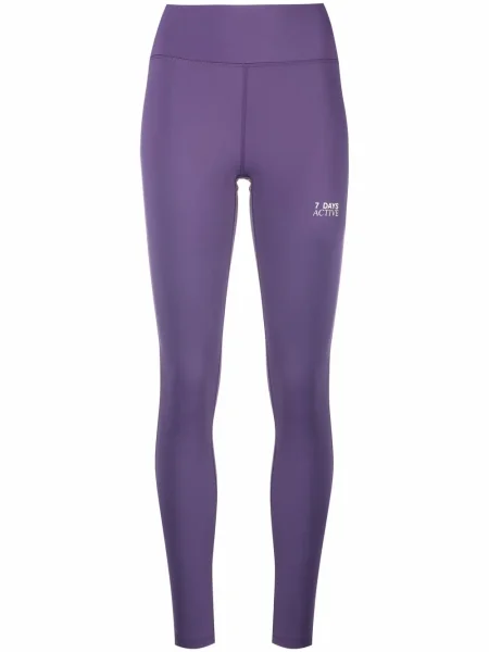 Leggings 7 Days Active cu imagine violet