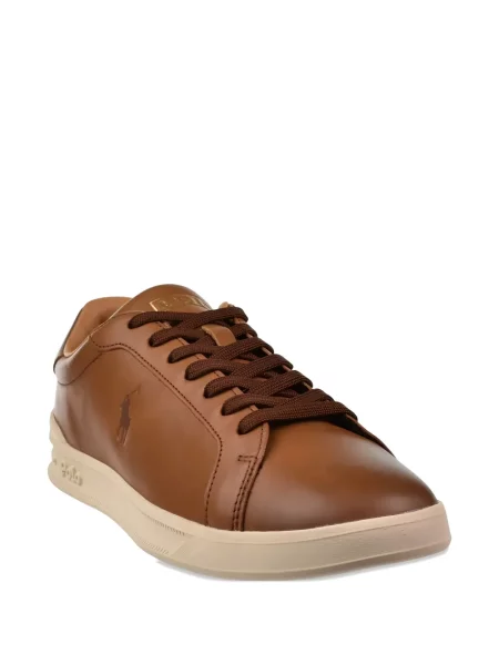 Sneakerși Polo Ralph Lauren maro