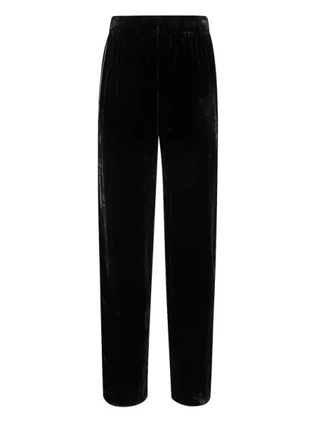 Pantaloni Bianco Levrin de catifea negru