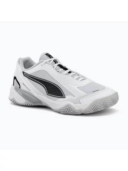 Házenkářská obuv PUMA Solarstrike 4 puma white/puma black/silver bílé