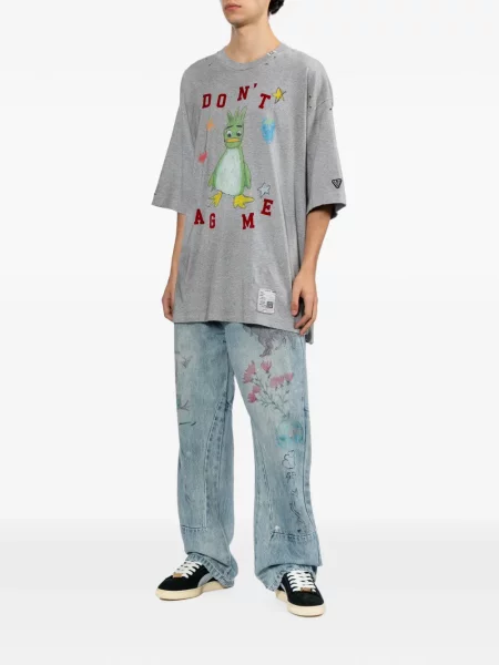 Tricou Maison Mihara Yasuhiro gri