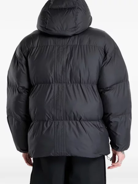 Яке Adidas с качулка с дантела черно