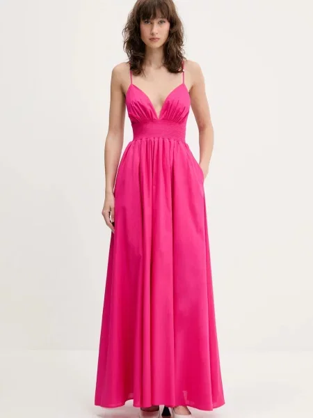 HUGO rochie din roz