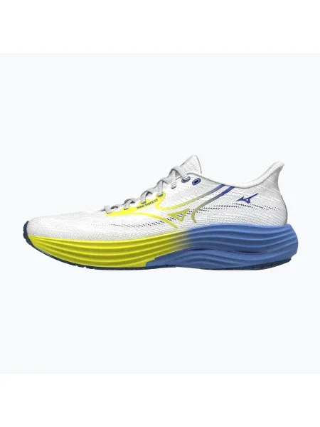 Кросівки для бігу Mizuno Wave Rider 29 white/lightning yellow/ultramarine білі