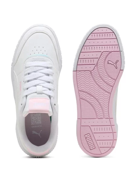 Buty sportowe dla dzieci Puma Carina Mia Holo Jr białe