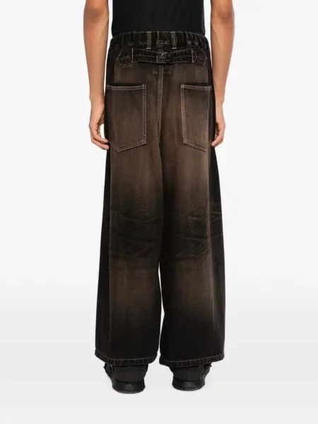 Blugi Maison Mihara Yasuhiro negru