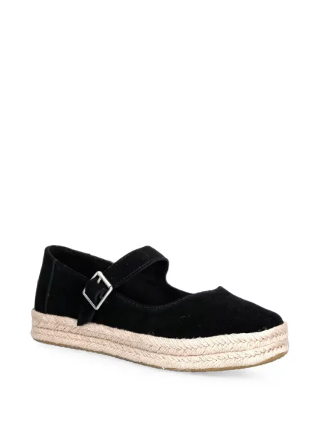 Remenčić espadrile Toms s platformom sa kopčom crna