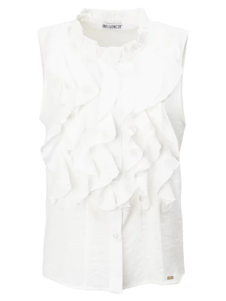 Influencer Bluza črna bela