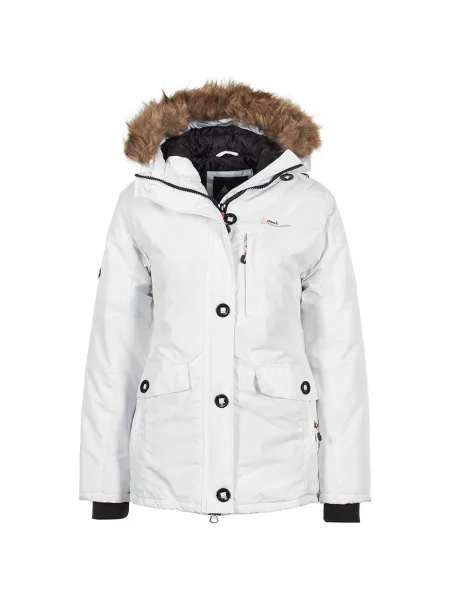 Geacă parka Peak Mountain alb