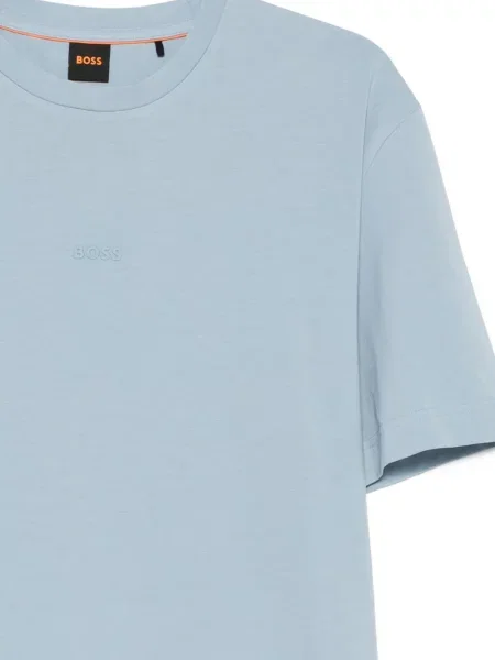 Tricou Boss cu autograf albastru