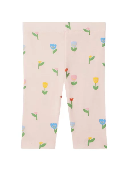 Legginsy dziecięce Stella Mccartney różowe