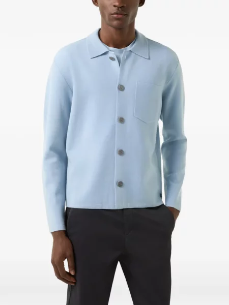 Gulerat tricou polo Bogner albastru