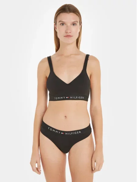 Tommy Hilfiger Στρίνγκ μαύρο