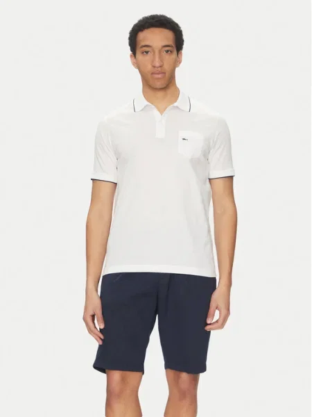 Paul&Shark Тениска с яка и бял