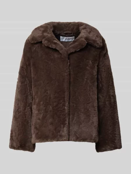 Kurtka ze sztucznego futra z kołnierzem z połami Jake*s Collection