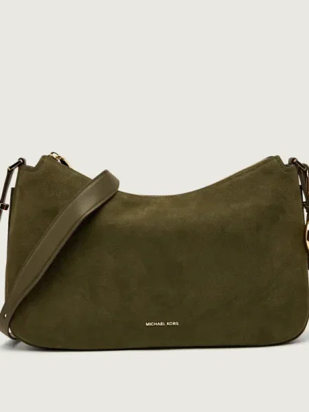 Michael Kors De piele geantă pe umăr NOLITA verde
