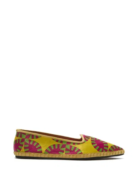 Espadrile Maliparmi cu model floral cu imagine galben