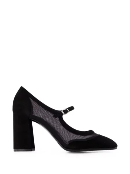 Pantofi cu toc Carel Paris plasă negru