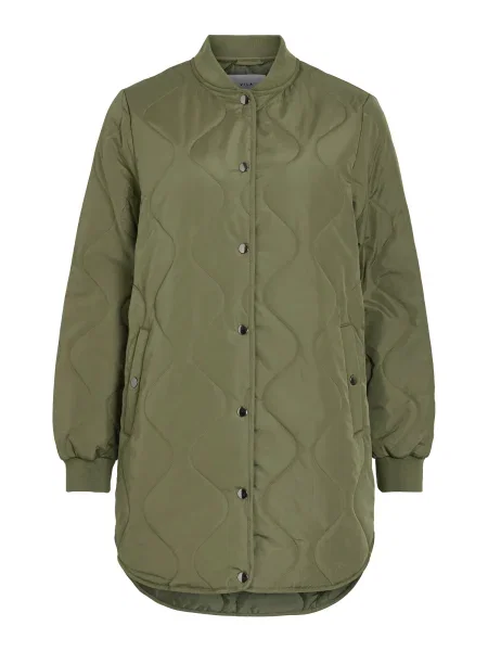 VILA Geacă de primăvară-toamnă VITATE' verde