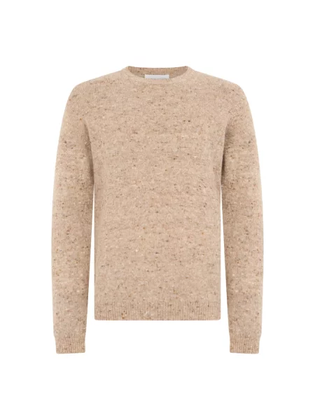 Sweter Roberto Collina beżowy