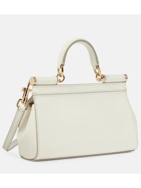Geantă Dolce&gabbana din piele alb