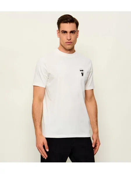 KARL LAGERFELD Tricou Alb bej