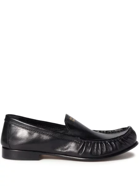 Pantofi loafer Miu Miu negru