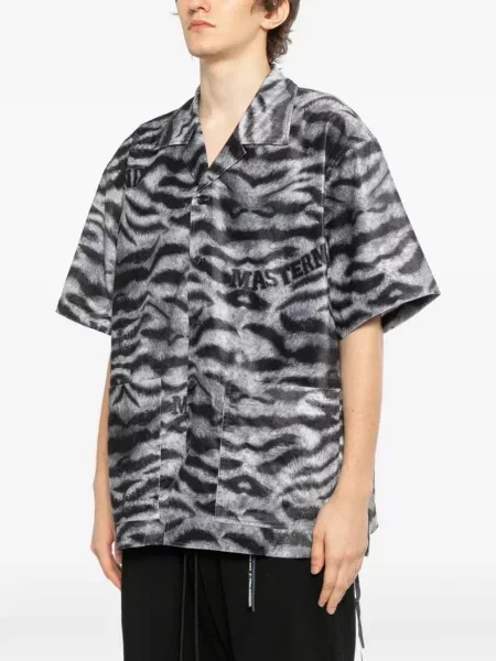 Košulja Mastermind World s printom s uzorkom tigra siva