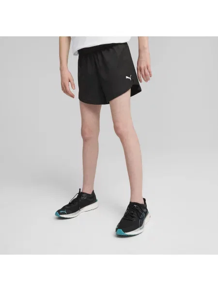 PUMA Młodzieżowe tkane szorty Train All Day ESS Odzież czarny