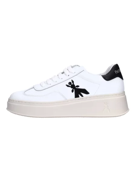 Sneakersy Patrizia Pepe skórzane białe