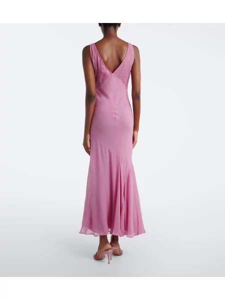 Rochie Blumarine cu model floral roz