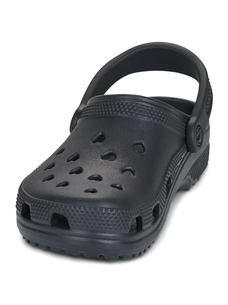 Szív mintás klasszikus félcipő Crocs fekete