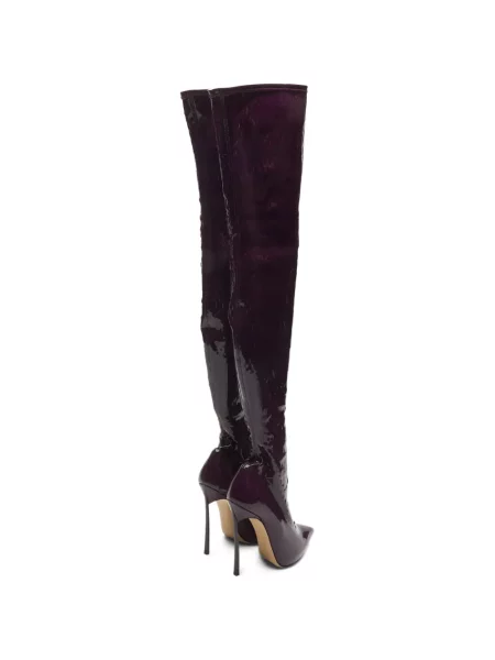 Botine Casadei violet