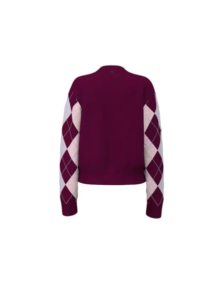 Sweter Guess fioletowy