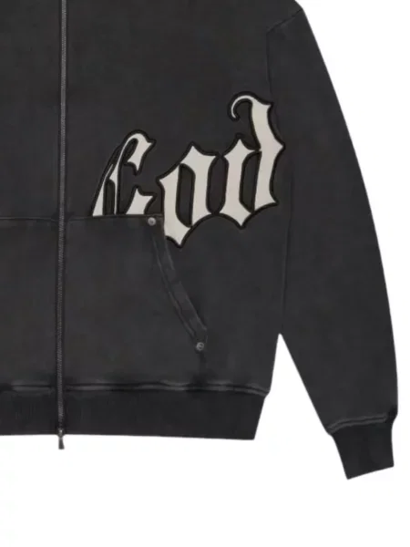 Hanorac cu glugă Godspeed negru