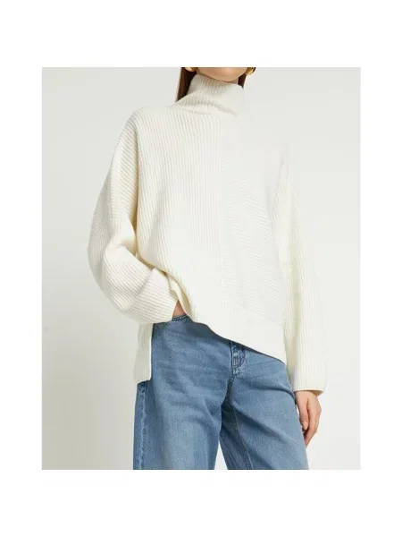 Sweter z golfem Tom Ford biały
