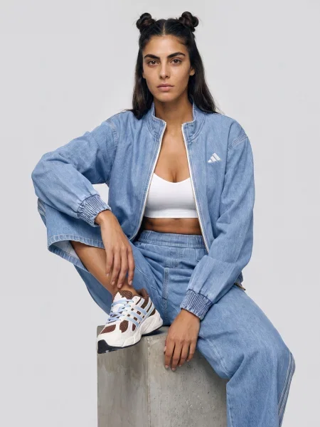 Geacă Adidas albastru