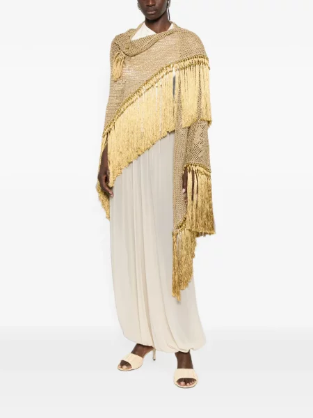 Poncho Chiara Is cu franjuri