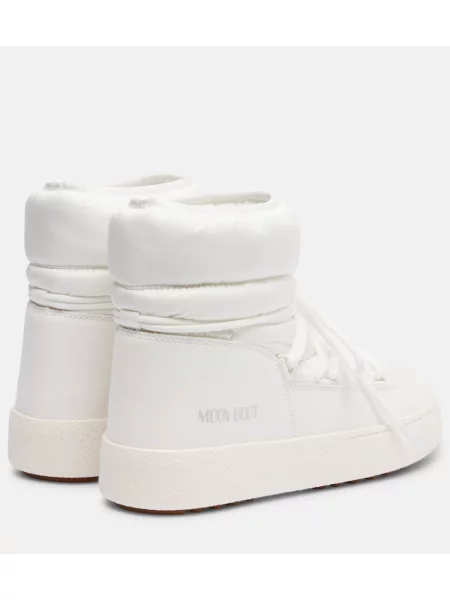 Botine Moon Boot alb