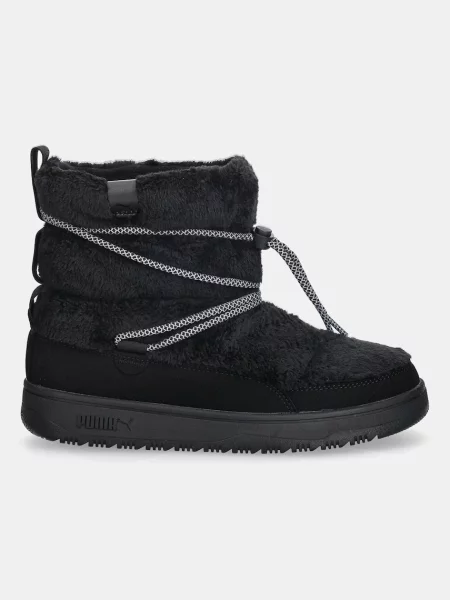 Зимові чоботи Puma Snowbae Suede Wns чорний