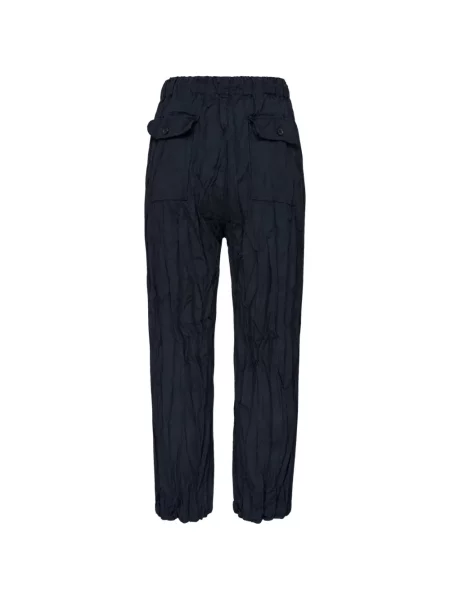 Hlače Comme Des Garçons Homme s vezicama plava