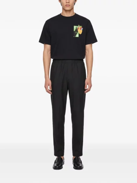 Pantaloni Undercover cu autograf negru