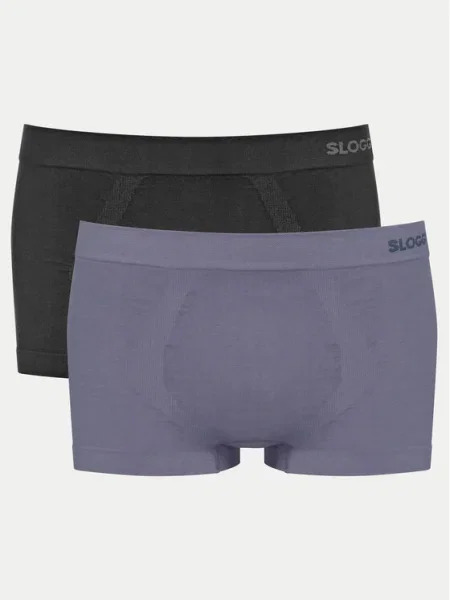 SLOGGI Boxerky GO sivá čierna