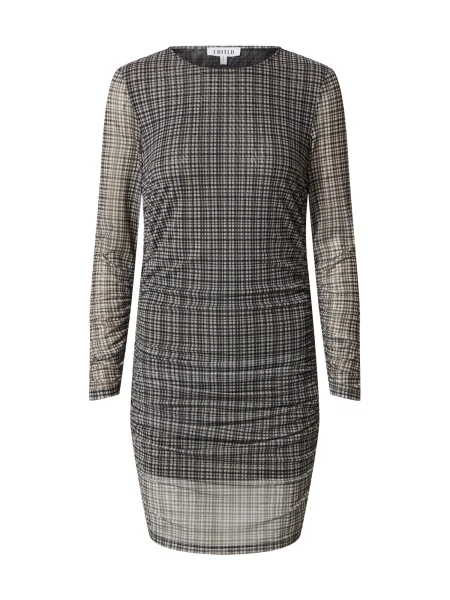 EDITED Rochie Frana maro negru