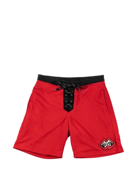 Шорти Chrome Hearts червено