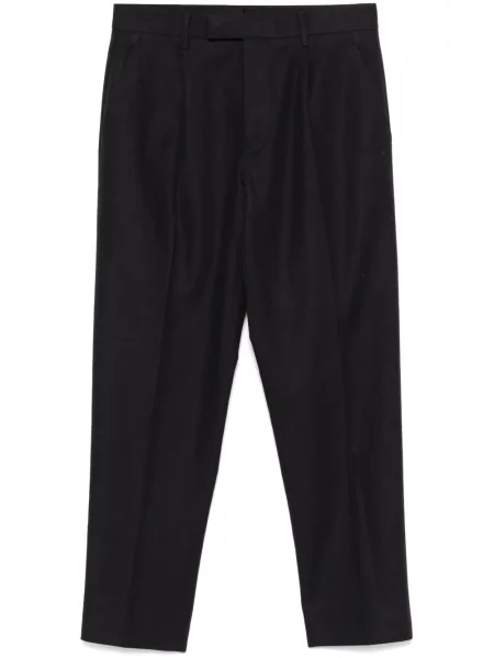 Pantaloni Zegna plisate albastru