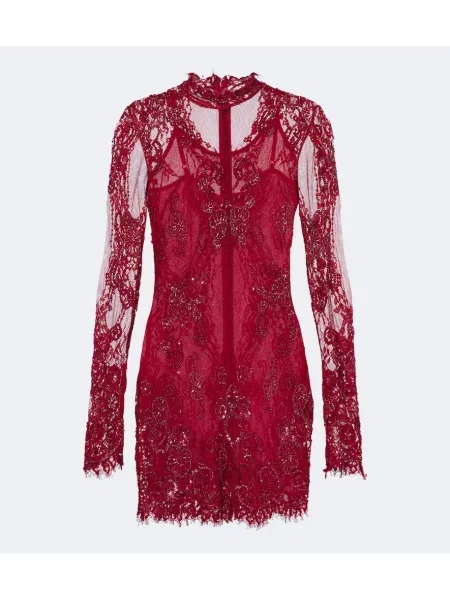 Rochie Blumarine din dantelă roșu