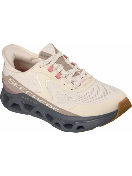 Sneakersy Skechers beżowe