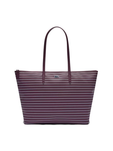 Shopperka Lacoste czerwona