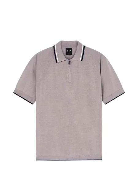 Polo Armani Exchange tricotate gri